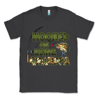 Smoke fish lures hooked on being grandpa Classic Tee - Artiststas