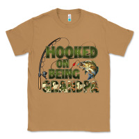 Toasted Coconut fish lures hooked on being grandpa Classic Tee - Artiststas