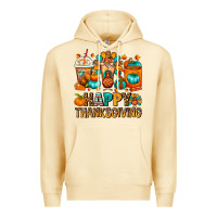Pina Colada Happy Thanksgiving Coffee Cups Premium Hoodie - FaDigitalArtStudio