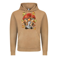 Mushroom Gnome Vintage Hoodie | Teevron