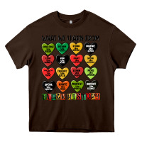 Chocolate Brown what we learn from black history Heavy Core Tee - MaliasSmallBusiness