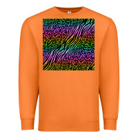 Carrot neon glitter safari seamless pattern Premium Sweatshirt - BundleAndBundleShop