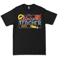 Black blessed teacher Premium Tee - MaliasSmallBusiness