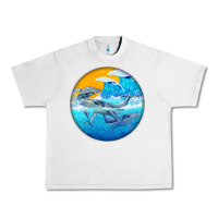 Lunar Rock humpback whale Urban Heavy Tee - BarkalooDesign