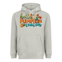 Moon Dust hello pumpkin season Heavyweight Hoodie - BundleAndBundleShop
