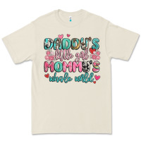 Bone daddy's little girl mommy's whole world Premium Tee - MaliasSmallBusiness