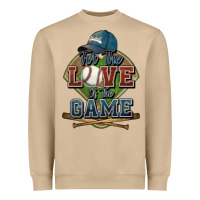 Mushroom for the love of the game baseball Heavyweight Sweatshirt - HowdyJamesFarm