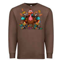 Chestnut Thankful Premium Sweatshirt - BundleAndBundleShop