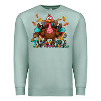 Seafoam Thankful Premium Sweatshirt - BundleAndBundleShop