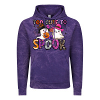 Cloud Purple too cute to spook Vintage Hoodie - BarkalooDesign