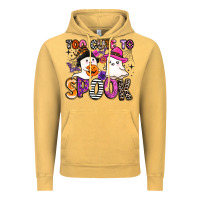 Vintage Mustard too cute to spook Vintage Hoodie - BarkalooDesign