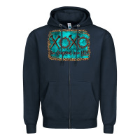 Navy The original love letter Easter Jesus Zipper Hoodie - OliviaCreatesArt