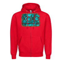 Red The original love letter Easter Jesus Zipper Hoodie - OliviaCreatesArt