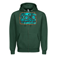 Sports Green The original love letter Easter Jesus Zipper Hoodie - OliviaCreatesArt