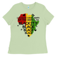 Matcha black black blackity Ladies Tee - MaliasSmallBusiness