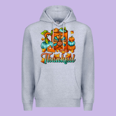 Thankful Thanksgiving Coffee Mug Premium Hoodie Designed By Fadigitalartstudio