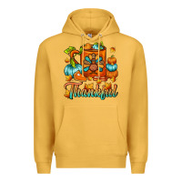 Mustard Thankful Thanksgiving Coffee Mug Premium Hoodie - FaDigitalArtStudio