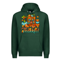 Sports Green Thankful Thanksgiving Coffee Mug Premium Hoodie - FaDigitalArtStudio