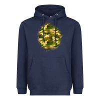 Navy camouflage patch Heavyweight Hoodie - BundleAndBundleShop