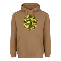 Toasted Coconut camouflage patch Heavyweight Hoodie - BundleAndBundleShop