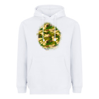 White camouflage patch Heavyweight Hoodie - BundleAndBundleShop
