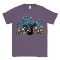 Lavender show mom aztec cowhide black angus Classic Tee - Artiststas