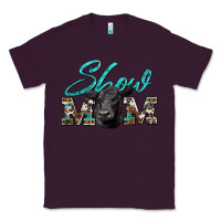 Plum show mom aztec cowhide black angus Classic Tee - Artiststas