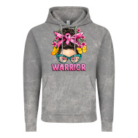 Cloud Rock cancer warrior messy bun Vintage Hoodie - BarkalooDesign