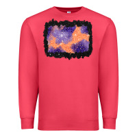Cardinal halloween spider web background Premium Sweatshirt - BundleAndBundleShop