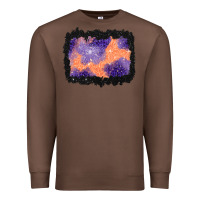 Chestnut halloween spider web background Premium Sweatshirt - BundleAndBundleShop