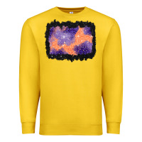 Lemon halloween spider web background Premium Sweatshirt - BundleAndBundleShop