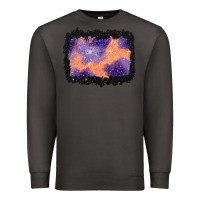 Smoke halloween spider web background Premium Sweatshirt - BundleAndBundleShop