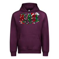 Mauve Wine nurse christmas Urban Hoodie - RacoonDesign