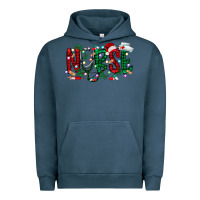 Pigment Midnight Navy nurse christmas Urban Hoodie - RacoonDesign