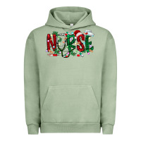 Pigment Oil Green nurse christmas Urban Hoodie - RacoonDesign