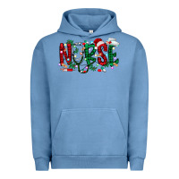 Pigment Pebble Blue nurse christmas Urban Hoodie - RacoonDesign