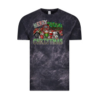 Cloud Black merry christmas Vintage Tee - SublimationCraftShop