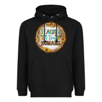 Black teacher of tiny earrings Heavyweight Hoodie - BundleAndBundleShop