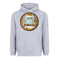 Heather Grey teacher of tiny earrings Heavyweight Hoodie - BundleAndBundleShop