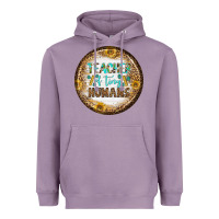 Lavender teacher of tiny earrings Heavyweight Hoodie - BundleAndBundleShop