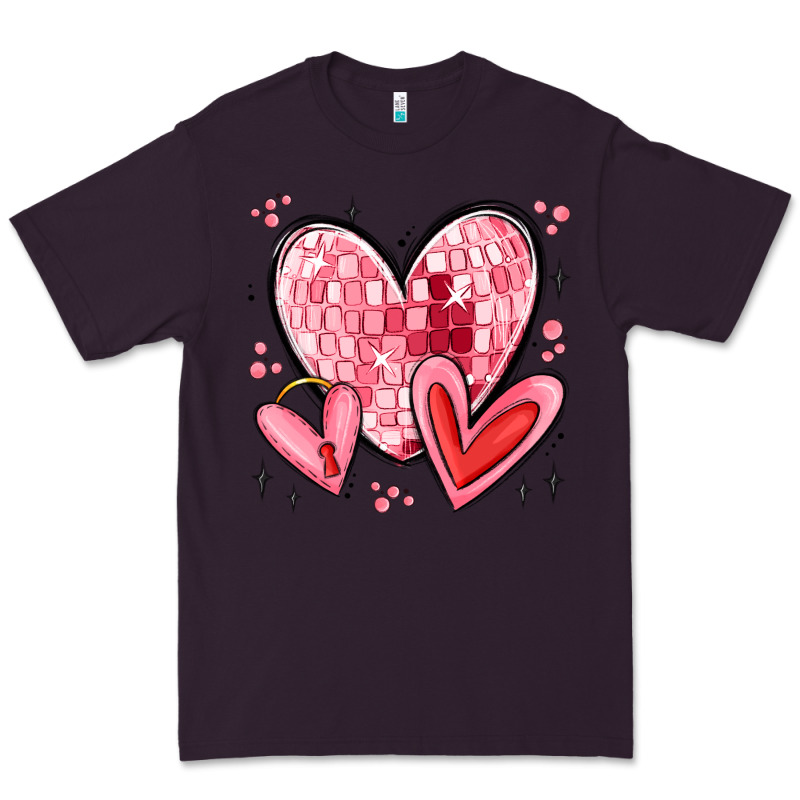 Valentines Hearts Premium Tee by MaliasSmallBusiness | Teevron