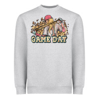 Game Day Baseball Leopard Heavyweight Sweatshirt | Teevron