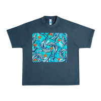 Midnight Navy humpback whale mousepad Urban Heavy Tee - BarkalooDesign
