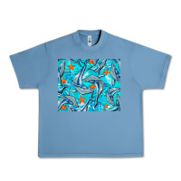 Pebble Blue humpback whale mousepad Urban Heavy Tee - BarkalooDesign
