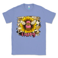Colony Blue bee happy Classic Tee - JahusDesignShop