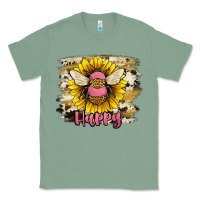 Sage bee happy Classic Tee - JahusDesignShop