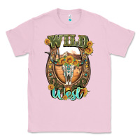 Bubblegum Pink wild west Classic Tee - Artiststas