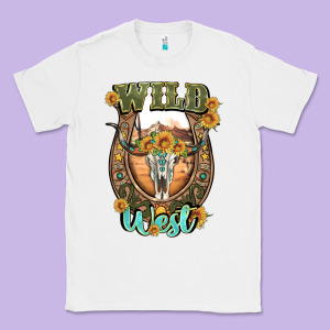 Wild West Classic Tee Designed By Artiststas