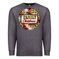 Charcoal Heather Family Christmas Premium Sweatshirt - FaDigitalArtStudio