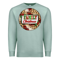 Seafoam Family Christmas Premium Sweatshirt - FaDigitalArtStudio